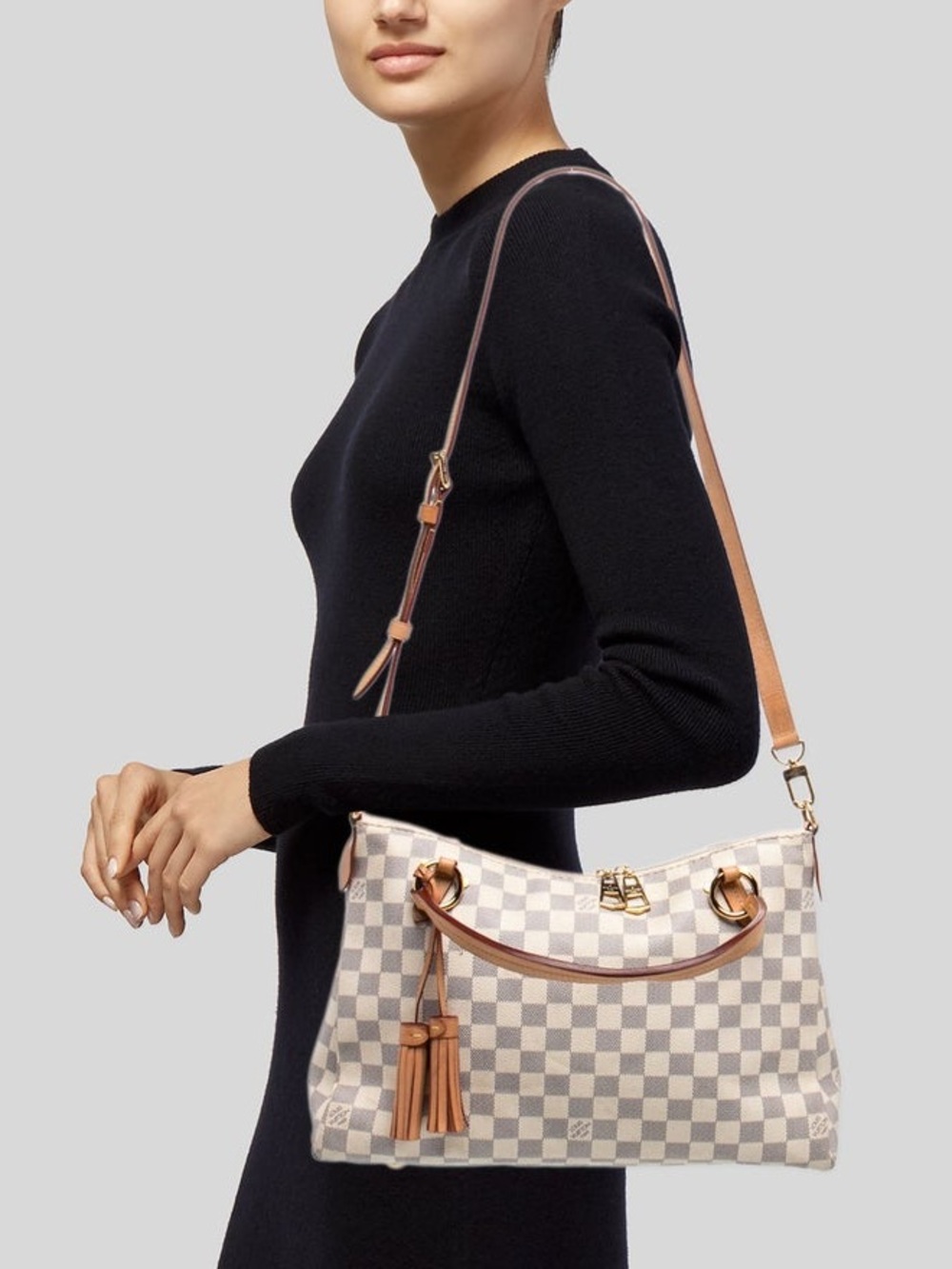 Louis Vuitton Damier Azur Lymington Bag